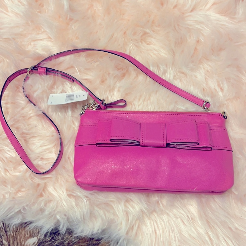 Kate Spade ♠️ Celina Bow bag in Villabella Avenue Stunning PINK